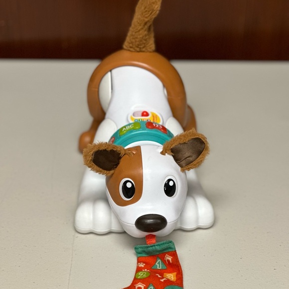 Fisher-Price 1-2-3 Crawl with Me Puppy learning and wiggles toy - Picture 7 of 11